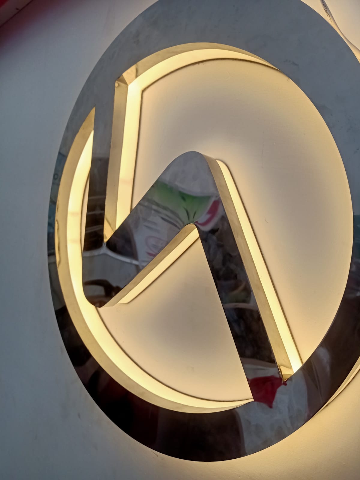 3D letter signboard